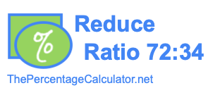 Reduce Ratio 72:34